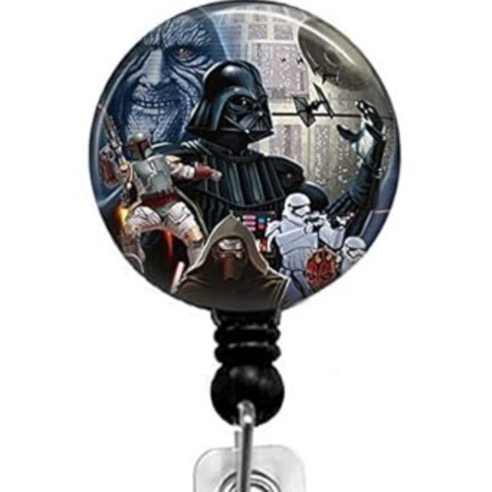 Star Wars Retractable Badge Reel NWT